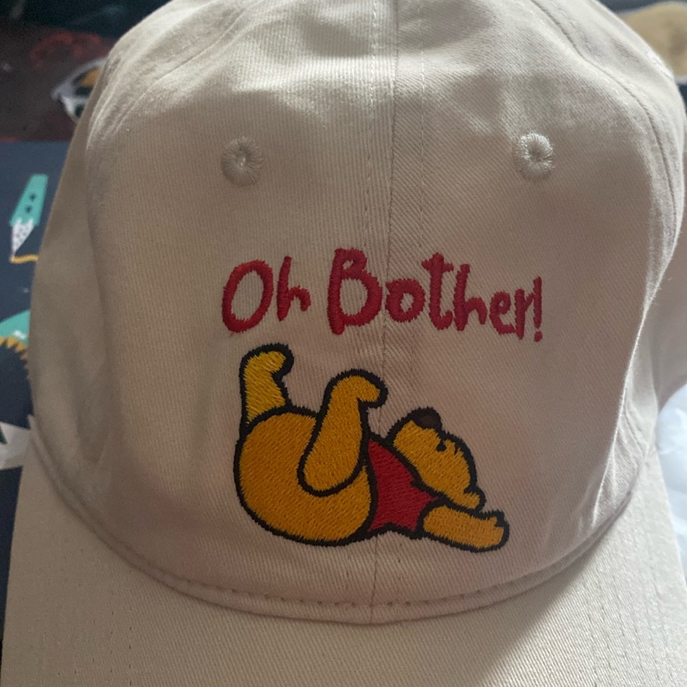 Disney Winnie the Pooh:  Cotton "Oh Bother!" Baseball Cap